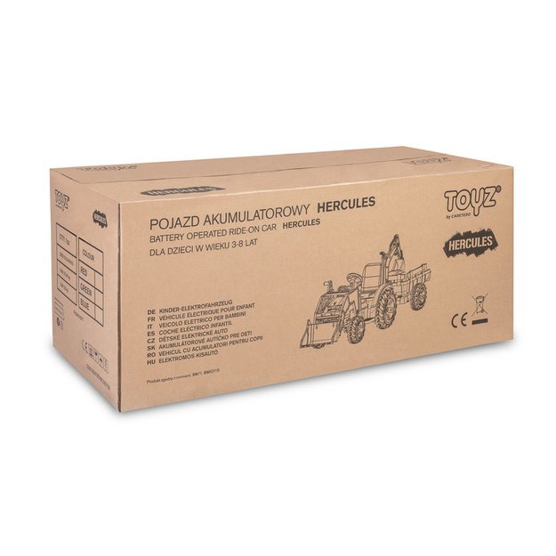 BATTERY CAR AUDI HERCULES RED
