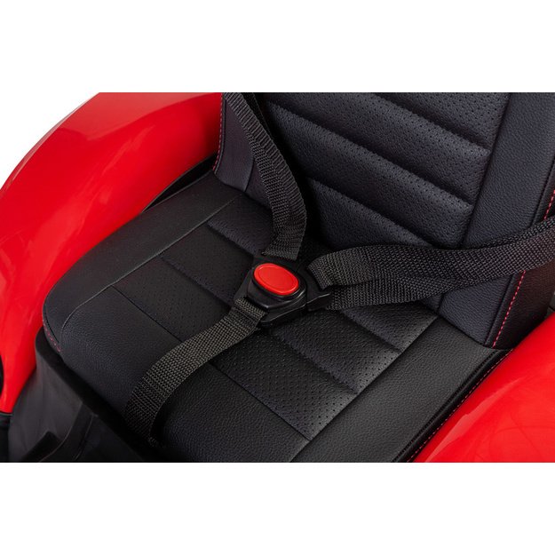 BATTERY CAR AUDI HERCULES RED