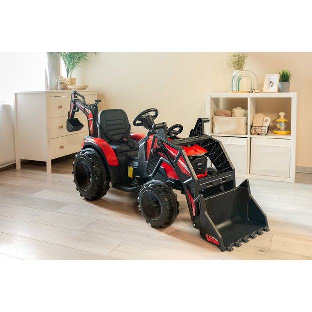 BATTERY CAR AUDI HERCULES RED