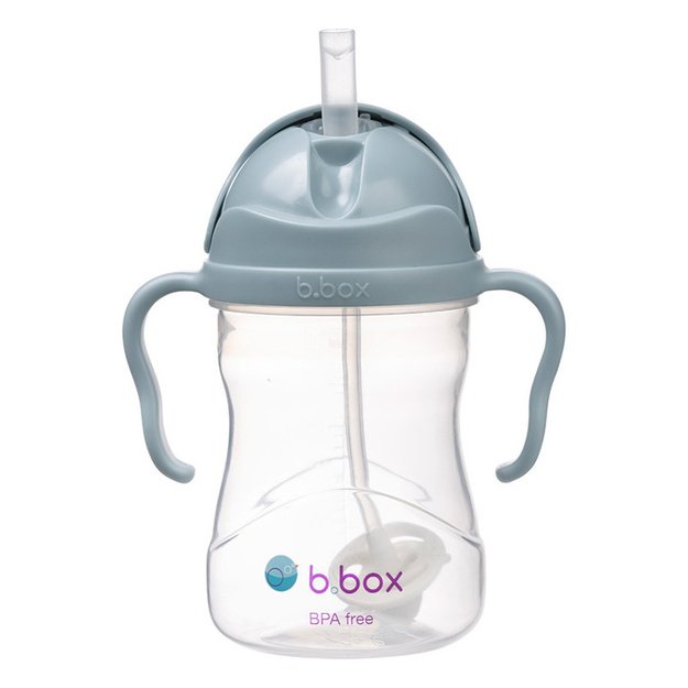 „b.box“ PPSU gertuvė su šiaudeliu, 240 ml, „Ocean“