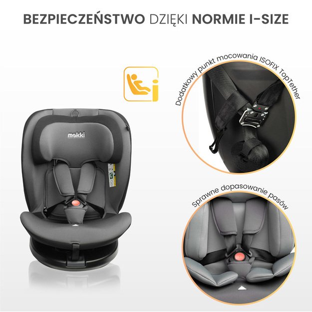 CAR SEAT MOKKI I-SIZE BEIGE (40-150) 31