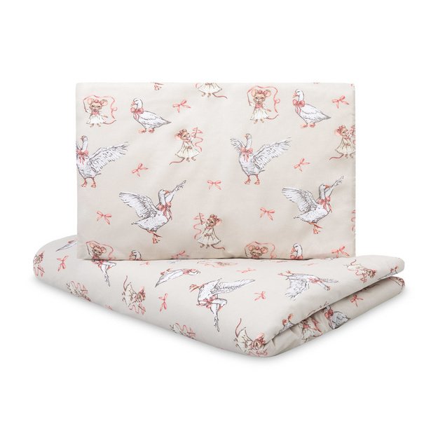 2 PIECE BEDDING COTTON GOOSE AND MOUSE 100X135