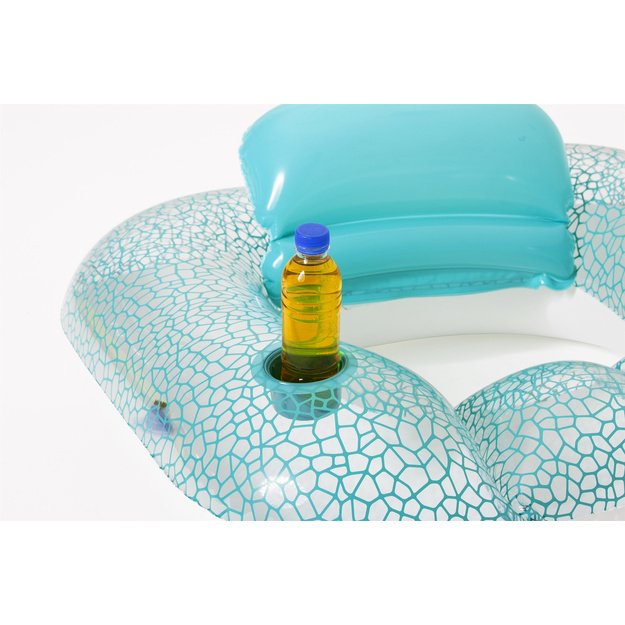 Inflatable Cushion Swimming Circle Blue 102 x 94 cm Bestway 43097