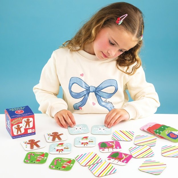 Memory Match Game, Christmas