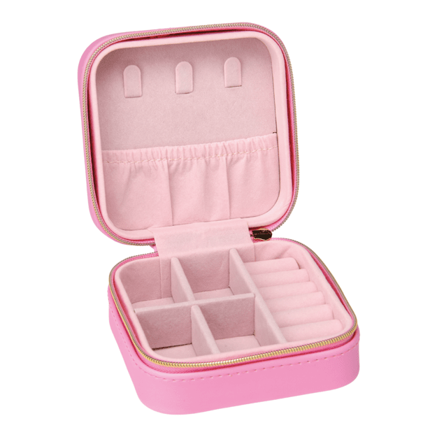 Soft jewellery case with zipper, Best Friends