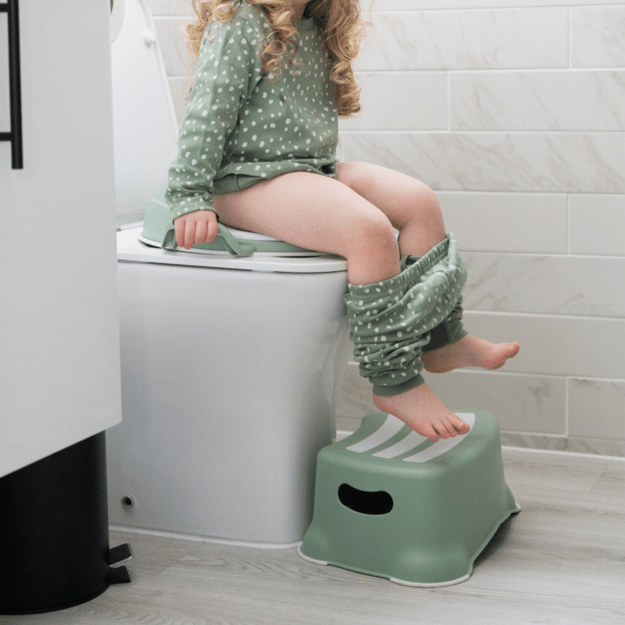 My Little Step Stool, Pastel green