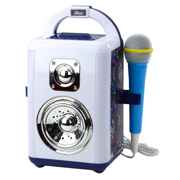 Sound Box Music Kit Microphone Bluetooth Speaker MP3 Recording LED