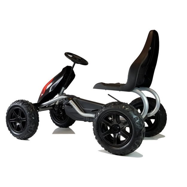 Gokart B012 Inflatable Tires Black