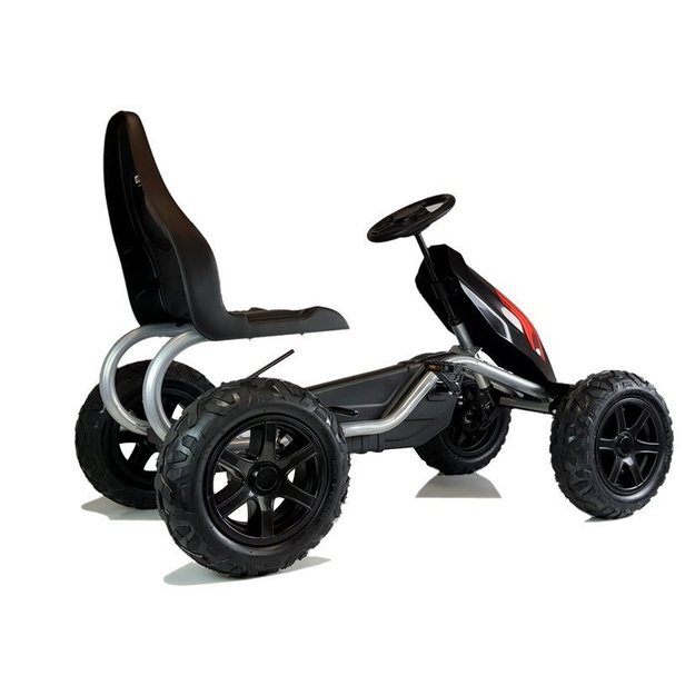Gokart B012 Inflatable Tires Black