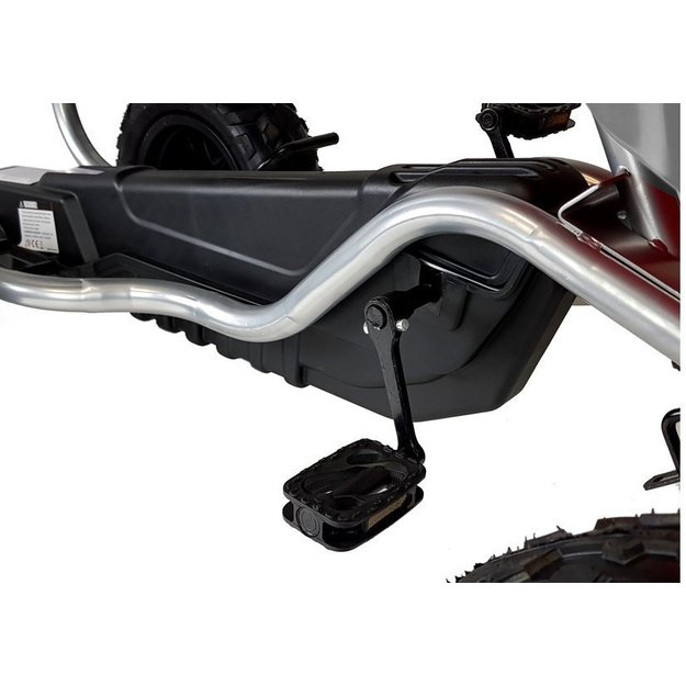 Gokart B012 Inflatable Tires Black