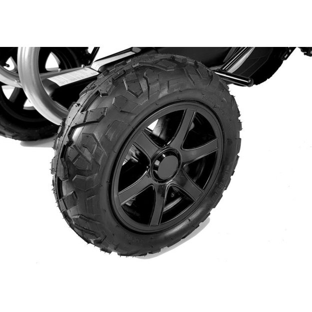 Gokart B012 Inflatable Tires Black