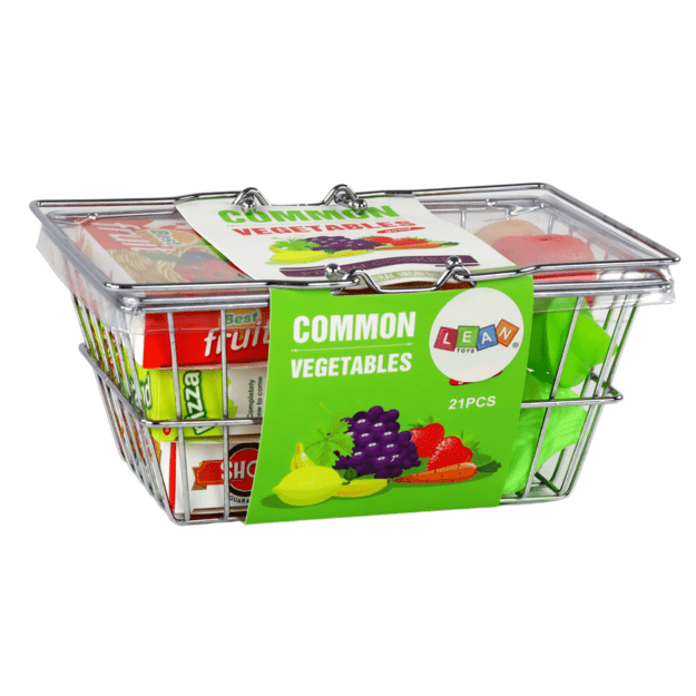 Pirkinių krepšelis daržovėms, vaisiams, maisto produktams Metalinis. 3