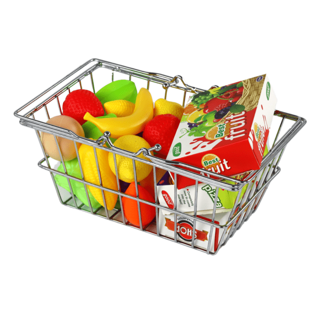 Pirkinių krepšelis daržovėms, vaisiams, maisto produktams Metalinis. 2