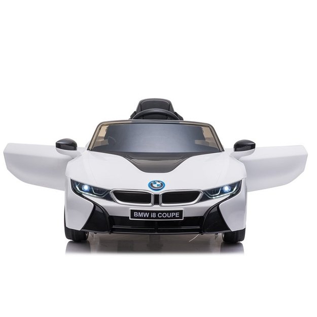 Battery-powered car BMW I8 Coupe White 9
