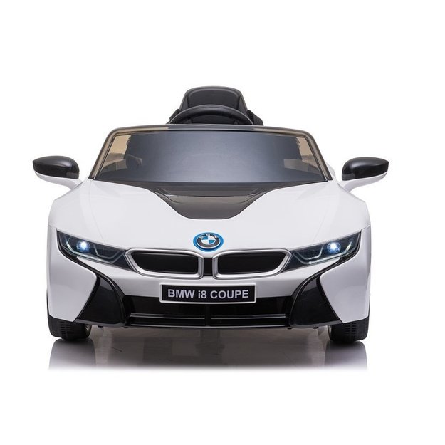 Battery-powered car BMW I8 Coupe White 7