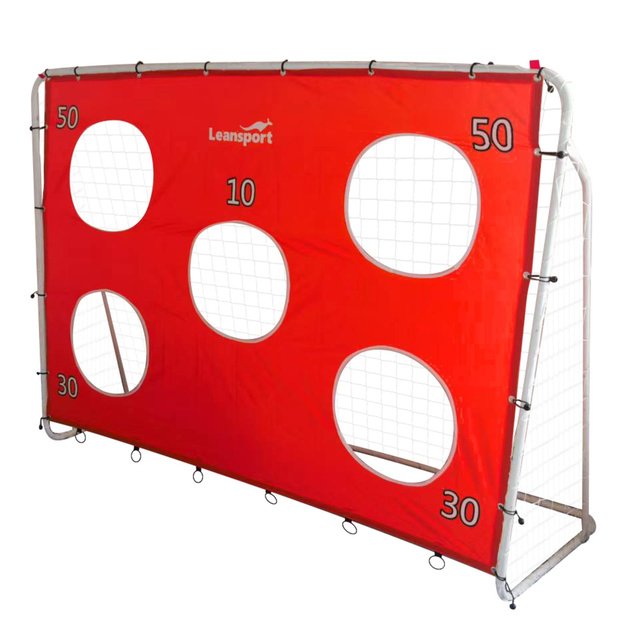 Soccer Training Goal with Target Mat Red 213x152x75cm 1