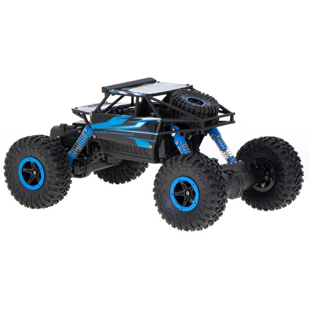 RC automobilis Rock Crawler HB 2.4GHz 1:18 mėlynas