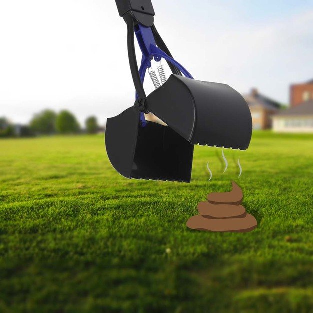 Kastuvas išmatoms rinkti gyvūnų išmatų griebtuvas 17