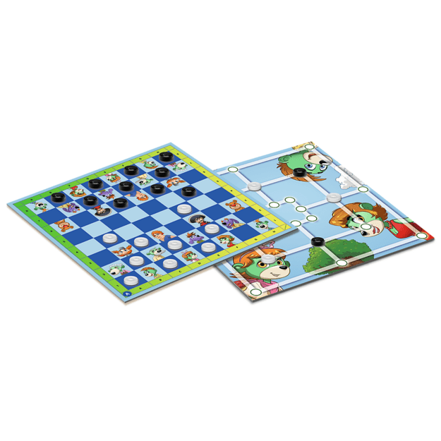 GAME - Checkers and Mill Trefl Family Trefl 02658