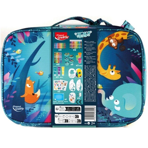  Jungle Fever  lagaminas su meno reikmenimis 4