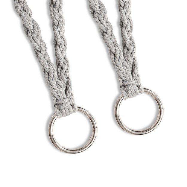 Sodo sūpynės  Stork s nest  su atlošu pilkos spalvos 80 cm 150 kg 2