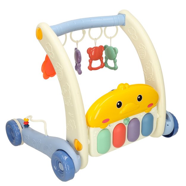 Stumdukas ir edukacinis kilimėlis 2-in-1 (blue) 2