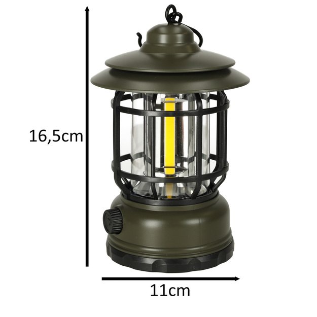 Hanging outdoor lamp