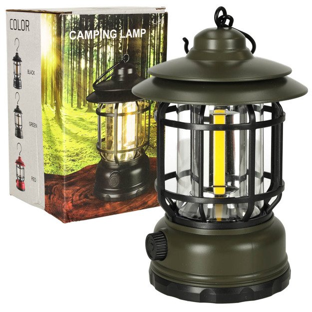 Hanging outdoor lamp