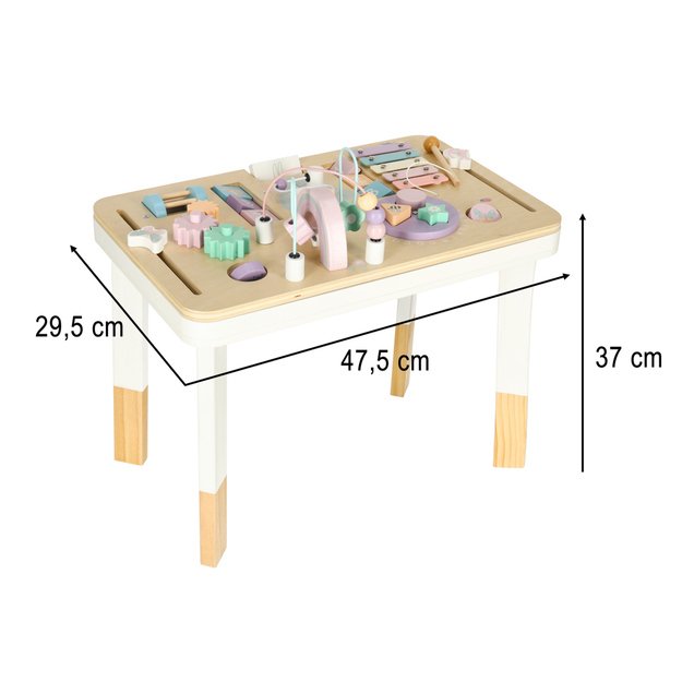 Lulilo montessori pastelinis manipuliacinis stalas