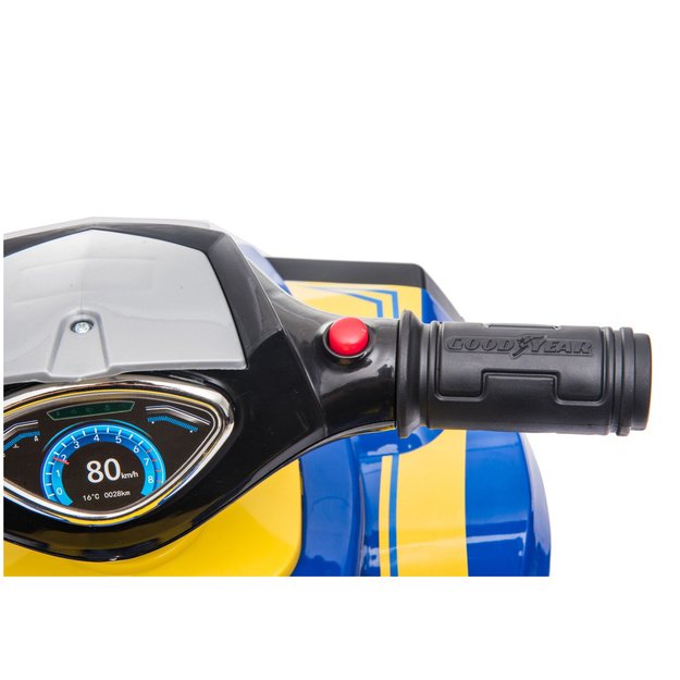 Quad Ride-on Sound Light 551-G Blue 2