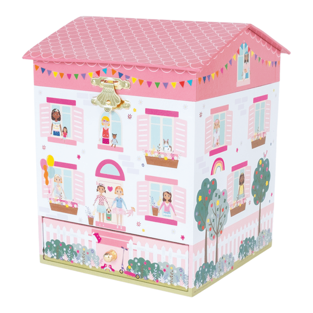 Musical Jewellery Box with Drawer - Dolls House