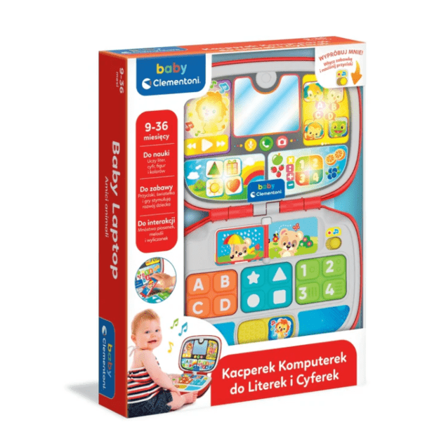 Interactive Laptop &ldquo;Little Kasper&rdquo; (Polish Language)&nbsp;Clementoni 50716