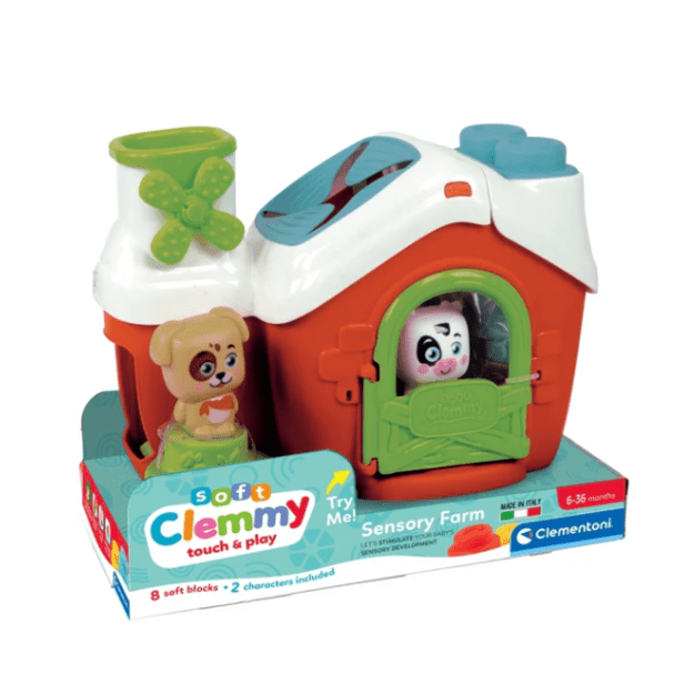 Clemmy Sensory Farm Sorter&nbsp; Dog & Cow Clementoni 17993