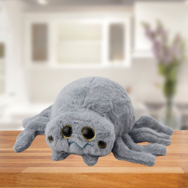 Plush Mascot Insect Spider Gray 30cm 2
