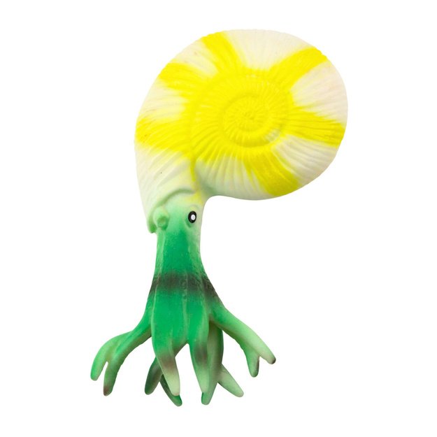 Set of Figures Sea Animals Crab Starfish Squid Ammonite 5pcs. 1