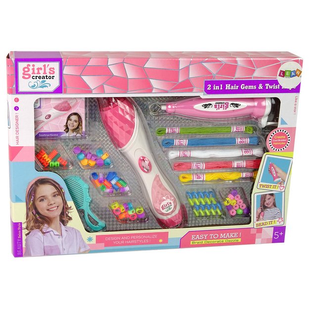 2 in 1 Hair Braiding Kit Beads 5