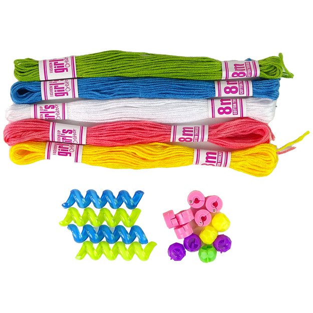 2 in 1 Hair Braiding Kit Beads 2