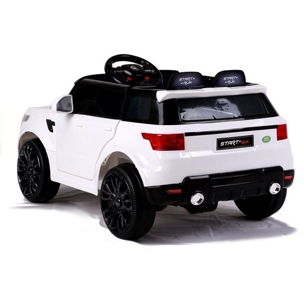 HL1638 Elektrinis pasivažinėjimo automobilis - baltas 14