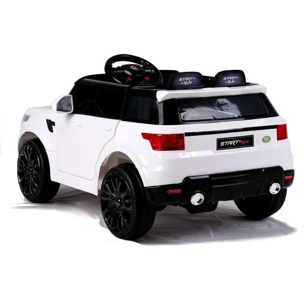 HL1638 Elektrinis pasivažinėjimo automobilis - baltas 8