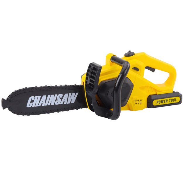 Toy Chainsaw for Kids Lights and Sounds Yellow 1