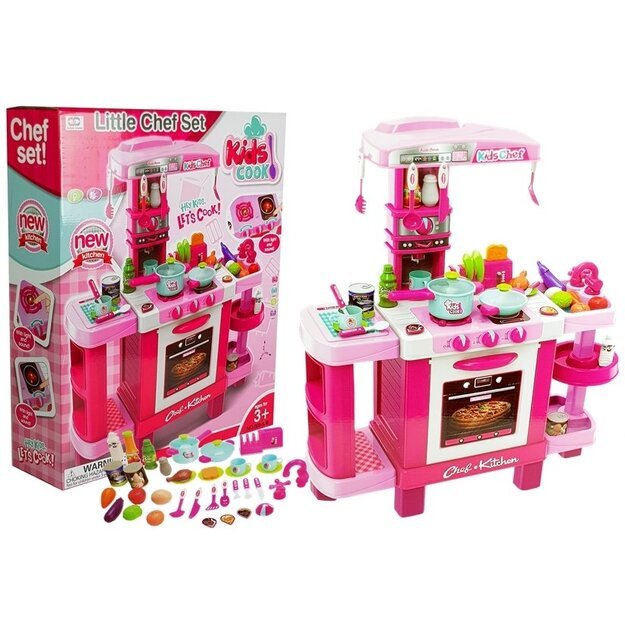 Pink Kitchen for little Chef