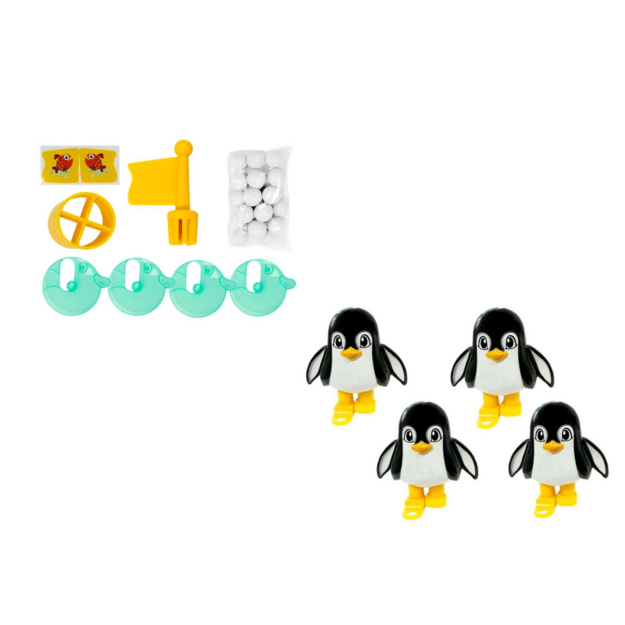 Pingvinas Futbolas Kick the Ball Iceberg 5