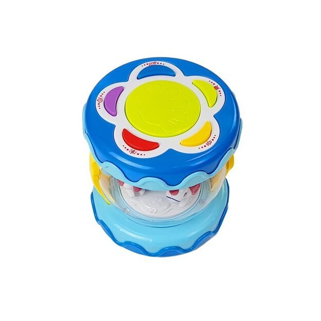 Educational Drum with Carousel and Animal Sounds