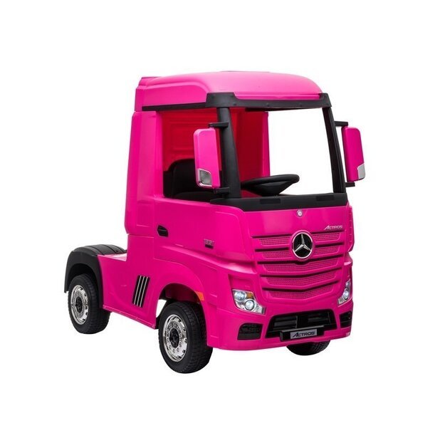 Battery-powered car Mercedes Actros Pink 4x4