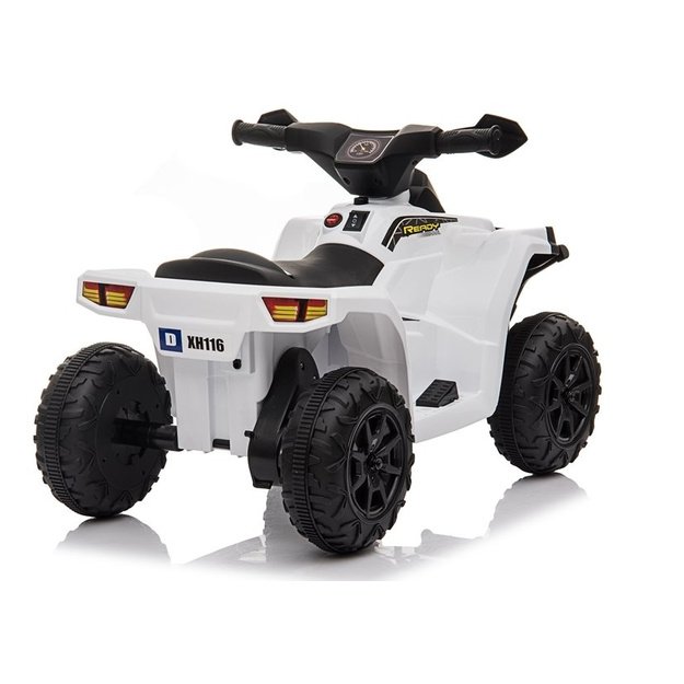 XH116 Elektrinis keturratis su riedžiu baltos spalvos 16
