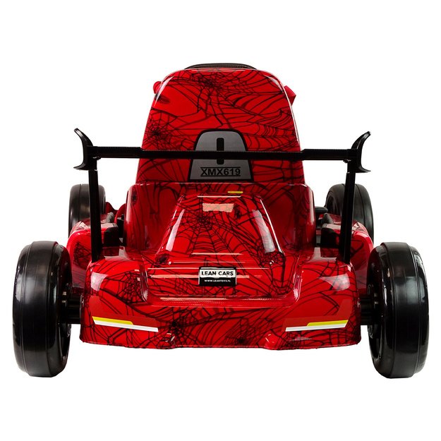 XMX619 Red Painted Spider Battery Go-Kart 5