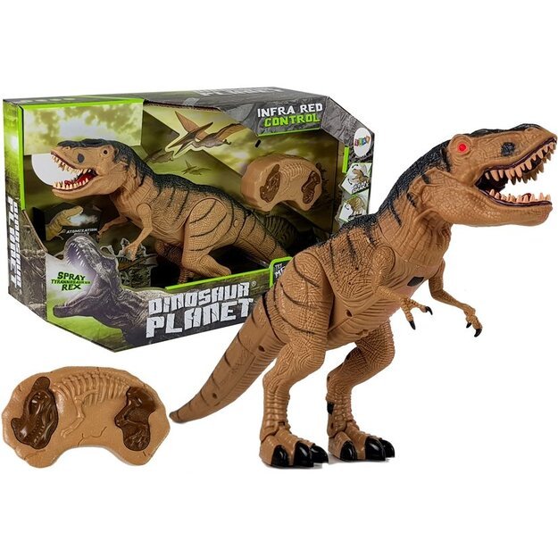Dinozauras Tyrannosaurus Rex Nuotoliniu būdu valdomas R/C su garais