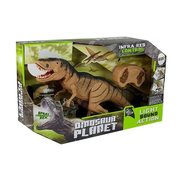 Dinozauras Tyrannosaurus Rex Nuotoliniu būdu valdomas R/C su garais 7