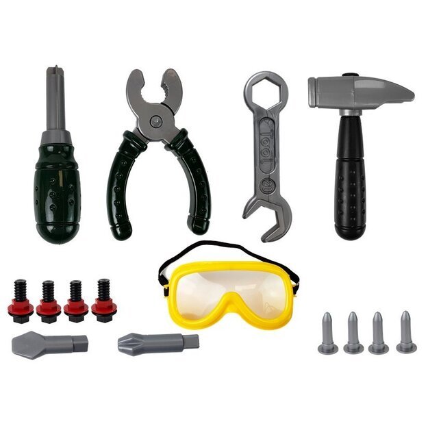 "pasidaryk pats" rinkinys Akumuliatoriaus gręžimo akiniai ir šalmas 2