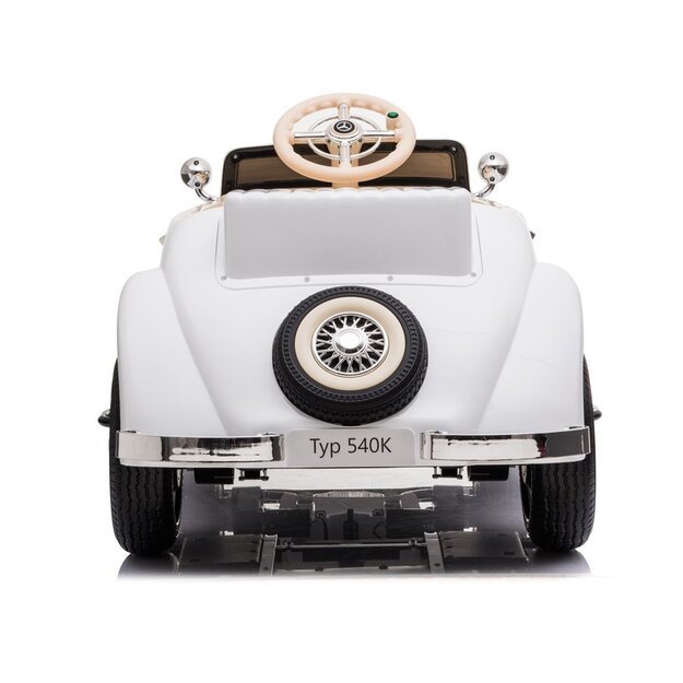 Electric Ride On Car Mercedes 540K White